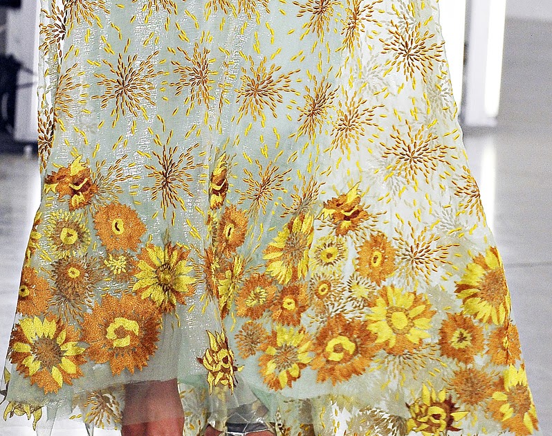 ANDREA JANKE Finest Accessories: NYFW | Van Gogh's Sunflowers by Rodarte