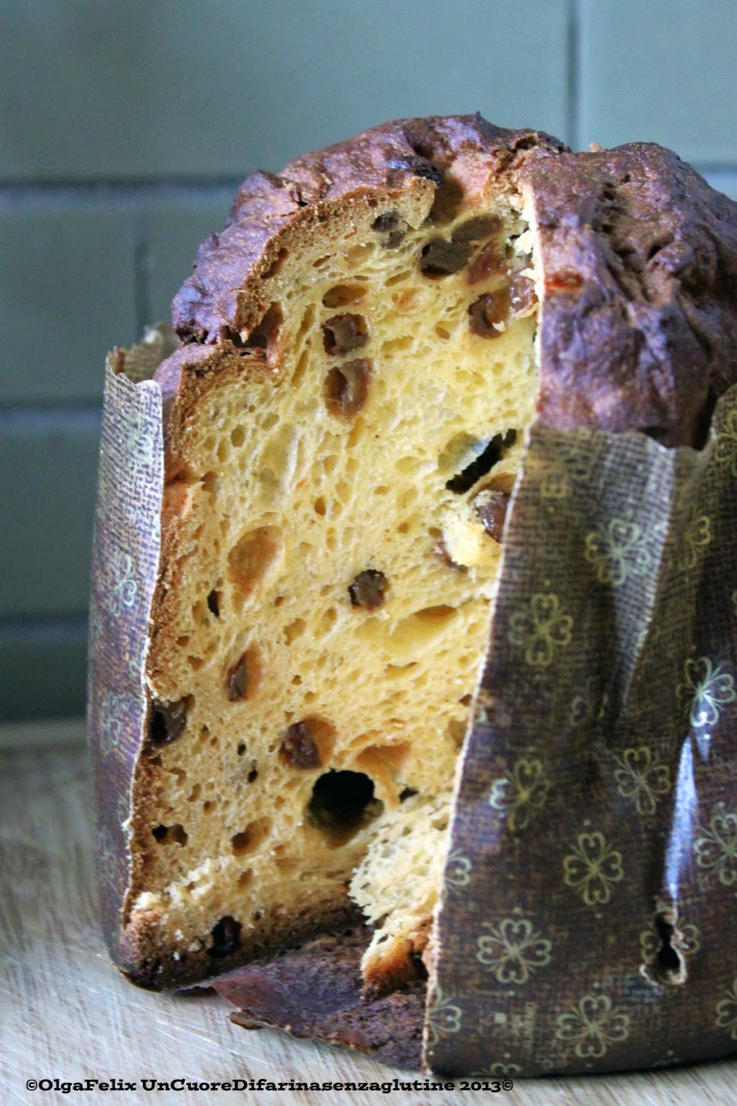 Buon Natale Panettone A Biga Ii Un Cuore Di Farina Senza Glutine
