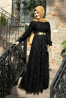 Model Baju Kondangan Muslimah Brokat Satin Model Baju Kondangan Muslimah Brokat Satin