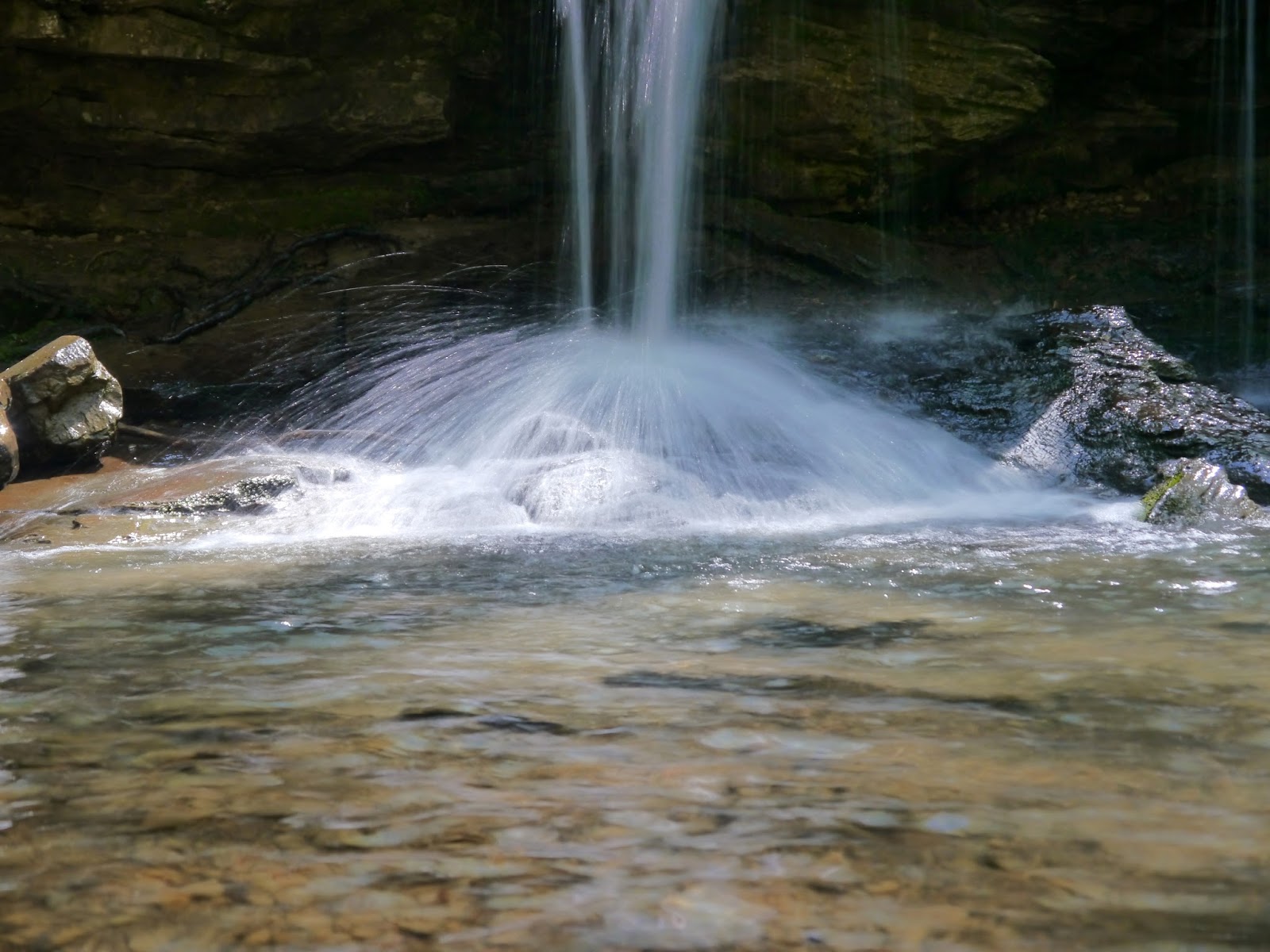 American Travel Journal Debord Falls Frozen Head State Park