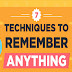 7 Ways to Ensure You Never Forget Anything! #infographic