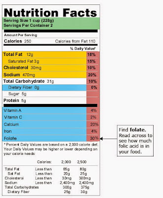 asid folik untuk ibu hamil, folate