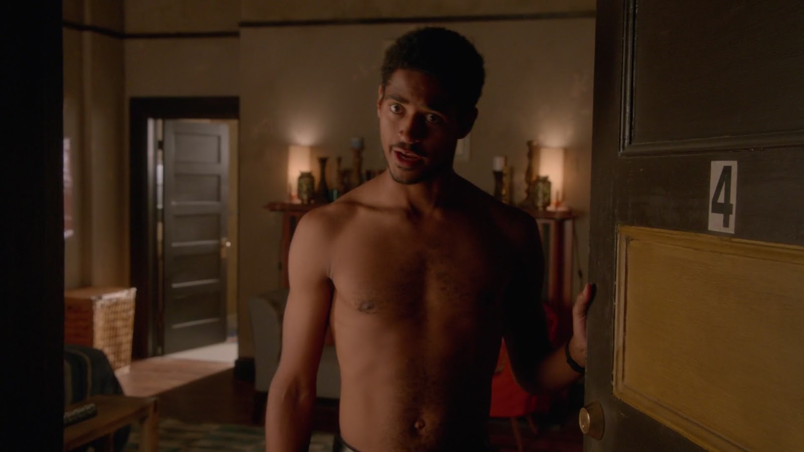 Alfred Enoch in series How to Get Away with Murder.