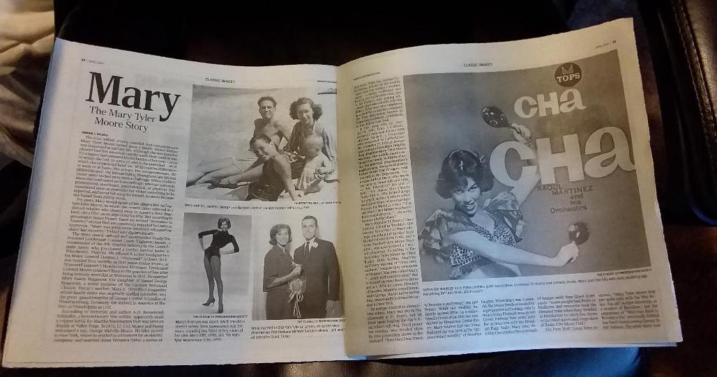 MARY excerpted in Classic Images Magazine