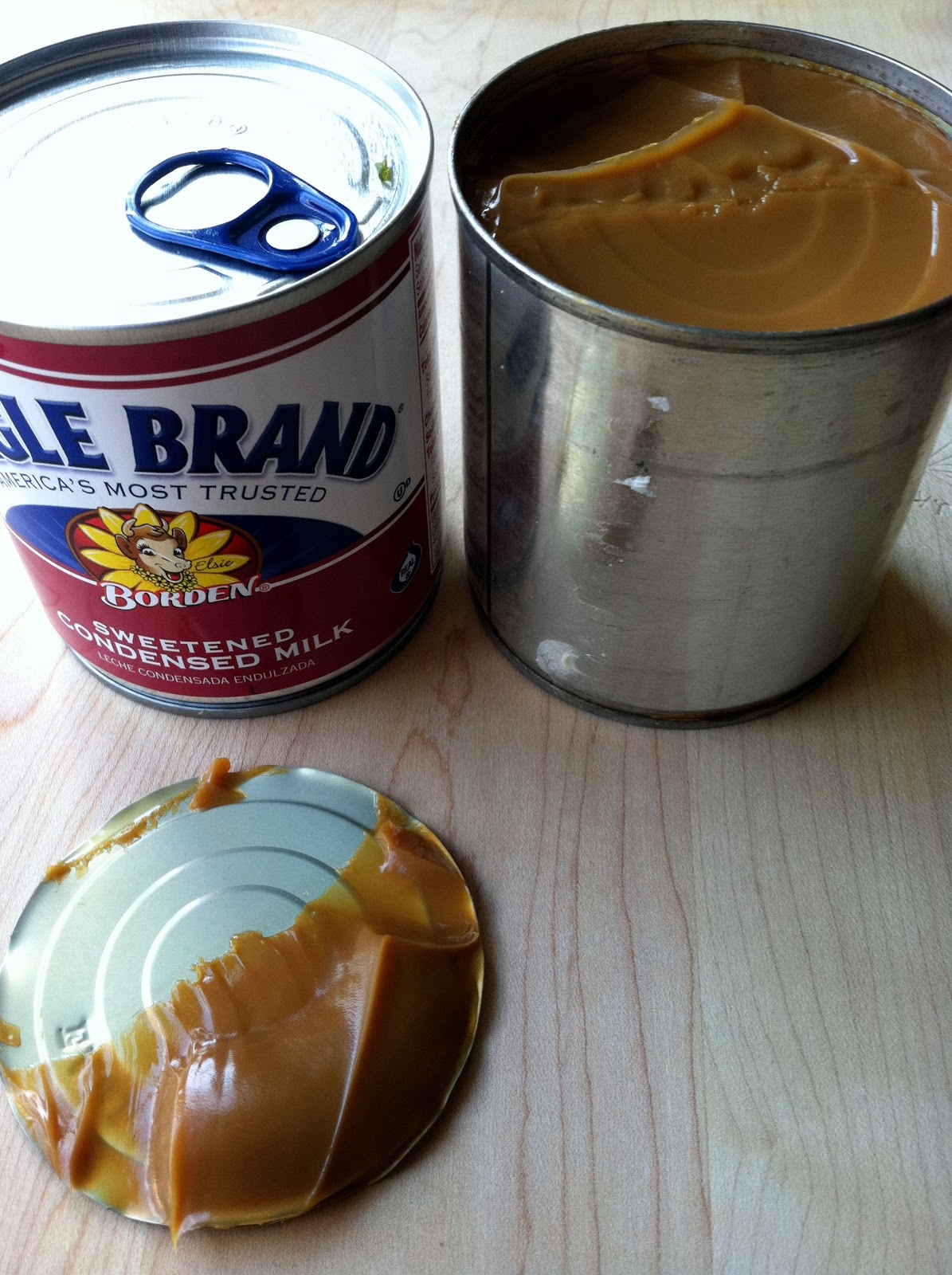 Mango & Tomato Graham Crackers, Condensed Milk & Whipped Cream