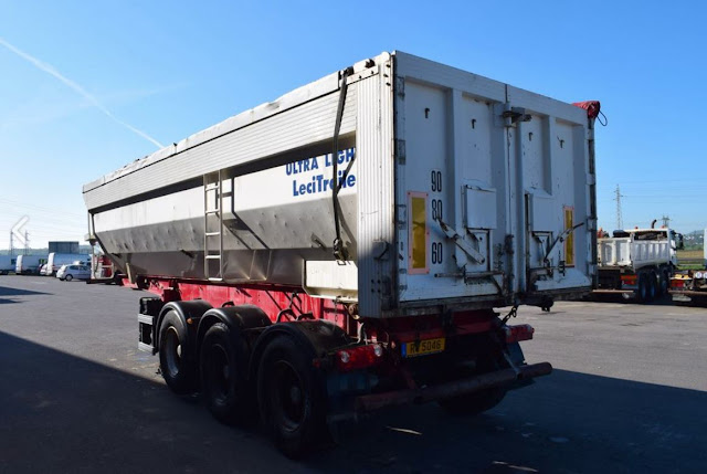 Semi Remorque TP benne ALU LECITRAILER