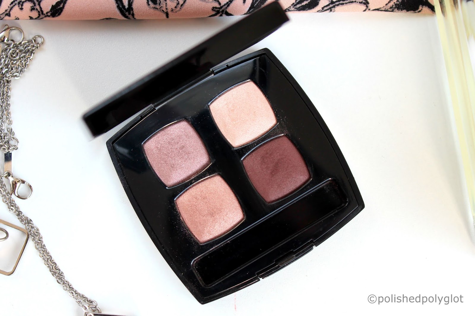 The Chanel Pearl River Ombres MatelassÃ©es Eyeshadow Palette From