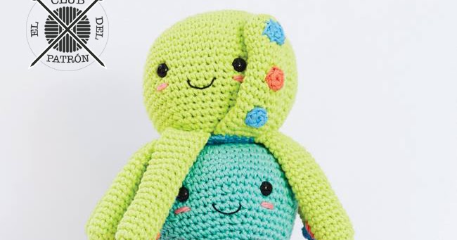 El blog de Dmc: El Club del Patron: pulpos de amigurumi