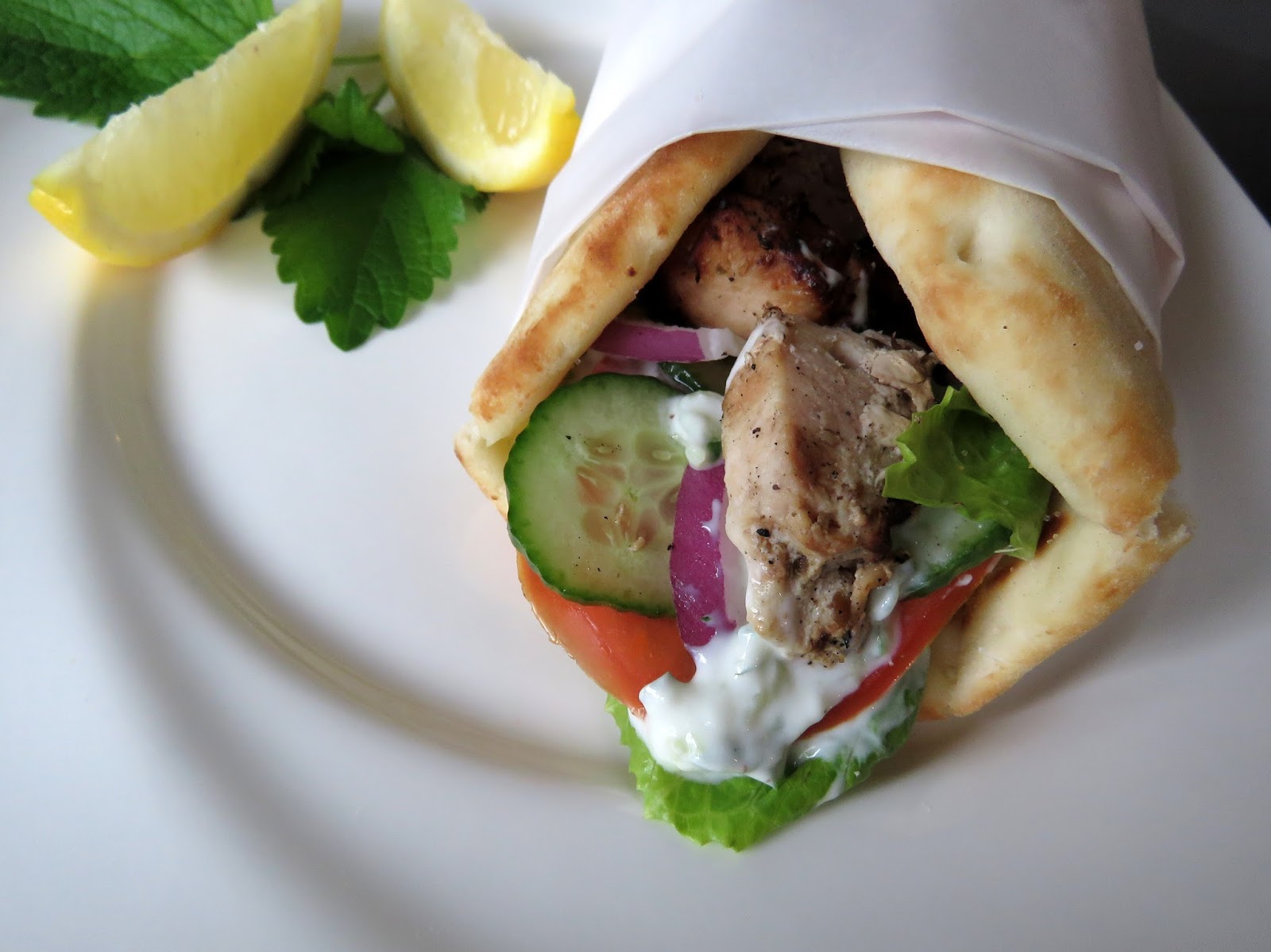 Mennonite Girls Can Cook Greek Chicken Wrap