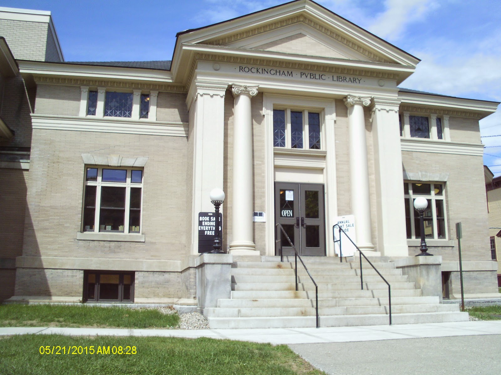 Every Library I Can 332 Rockingham Free Public Library, Bellows Falls