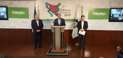 Anuncia secretario de Economía Cumbre Sonora 2019 y edición XXVI del Álamos Alliance