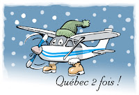 Cessna 182 Québec 2 fois