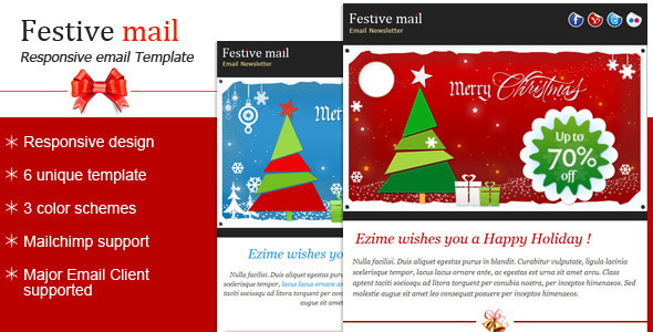 Festive2 – Christmas Newsletter Template