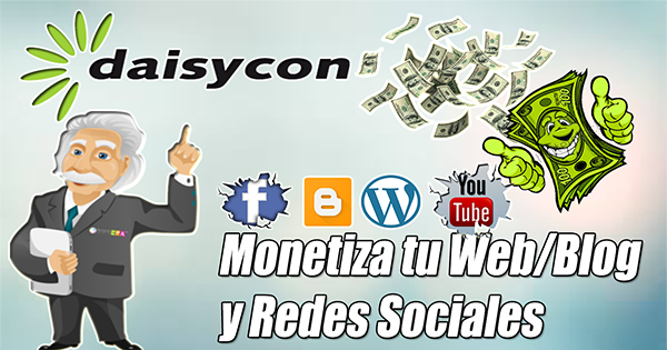 Daisycon Monetiza tu Web/Blog y Redes Sociales