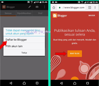 buat blog baru Tutorial Lengkap Cara Membuat Blog Sendiri Di Hp Android Dengan Mudah Lengkap Dengan Gambar