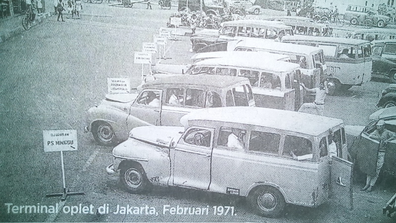 Sejarah Perkembangan Oplet di Jakarta | Mobil Motor Lama