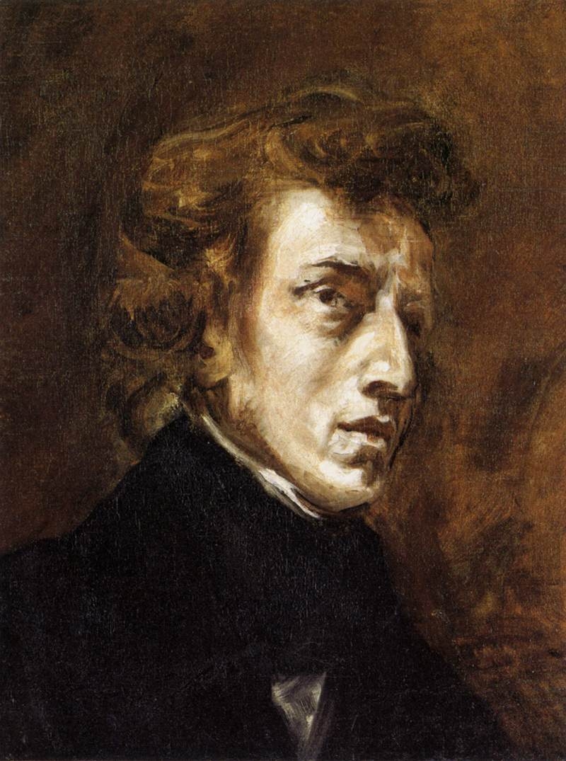 Chopin por Delacroix