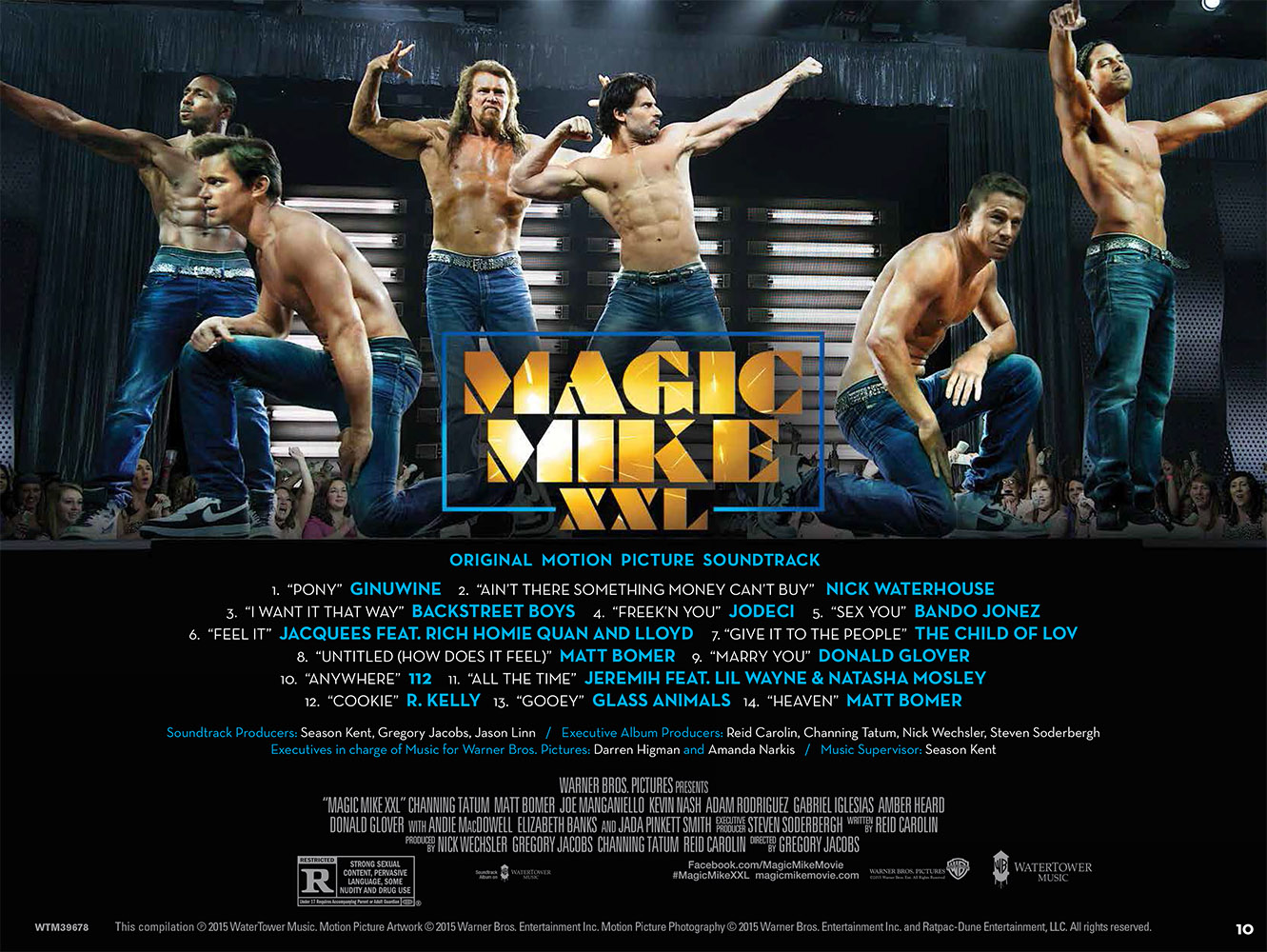 Encarte Magic Mike XXL (Original Motion Picture Soundtrack) [Digital