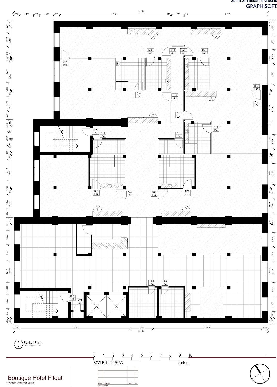 Interiors DPID034B/35B/36B Complex Brief (Technical Drawing