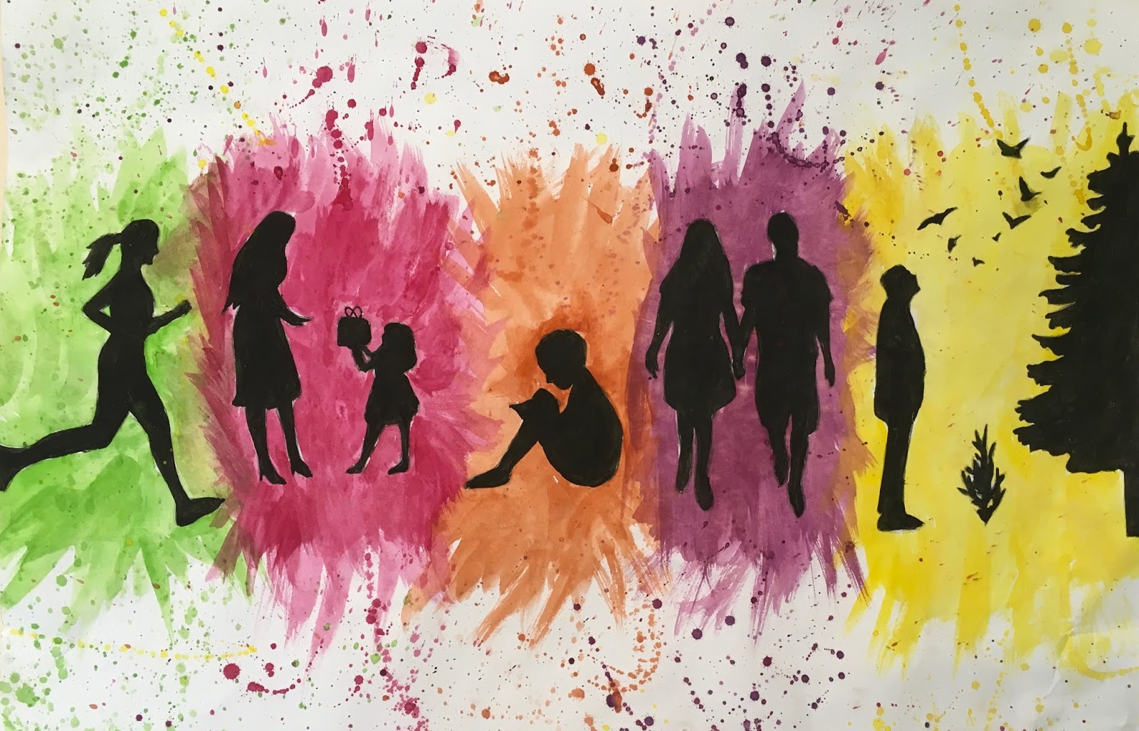 Art & Design Entries for Irish Mental Health Poster Competition