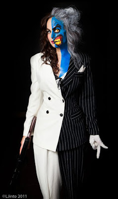 Sexy Two-Face Cosplay