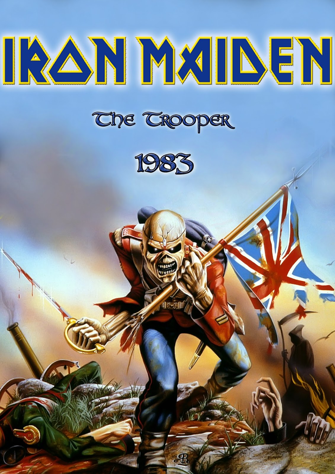 Metal Wallpaper Nash: Iron Maiden The Trooper