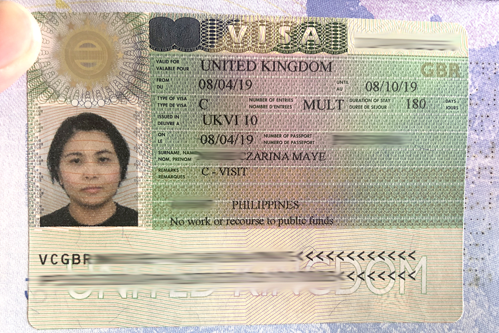 tourist visa from uae to uk