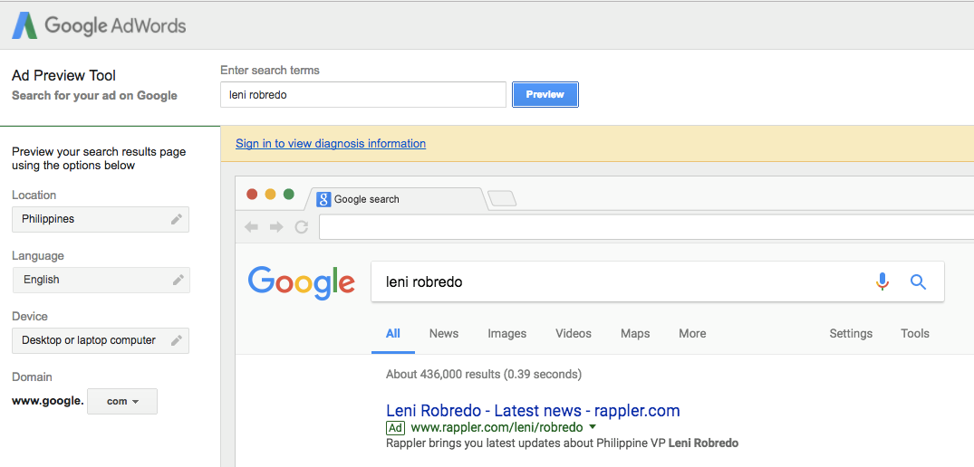 'Rappler pays Google to make articles go on top of search results', says int'l relations expert