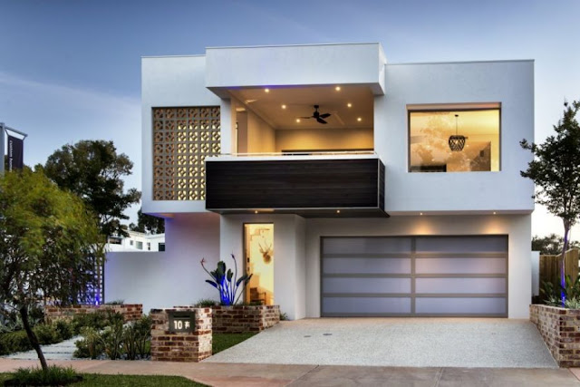 Mendesain Rumah Minimalis Dengan Model Eksterior Modern Terbaru Mendesain Rumah Minimalis Dengan Model Eksterior Modern Terbaru