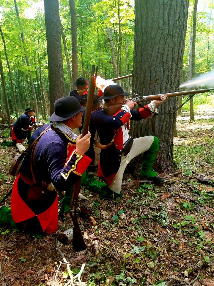 Flintlock and tomahawk Montcalm's Cross pictures