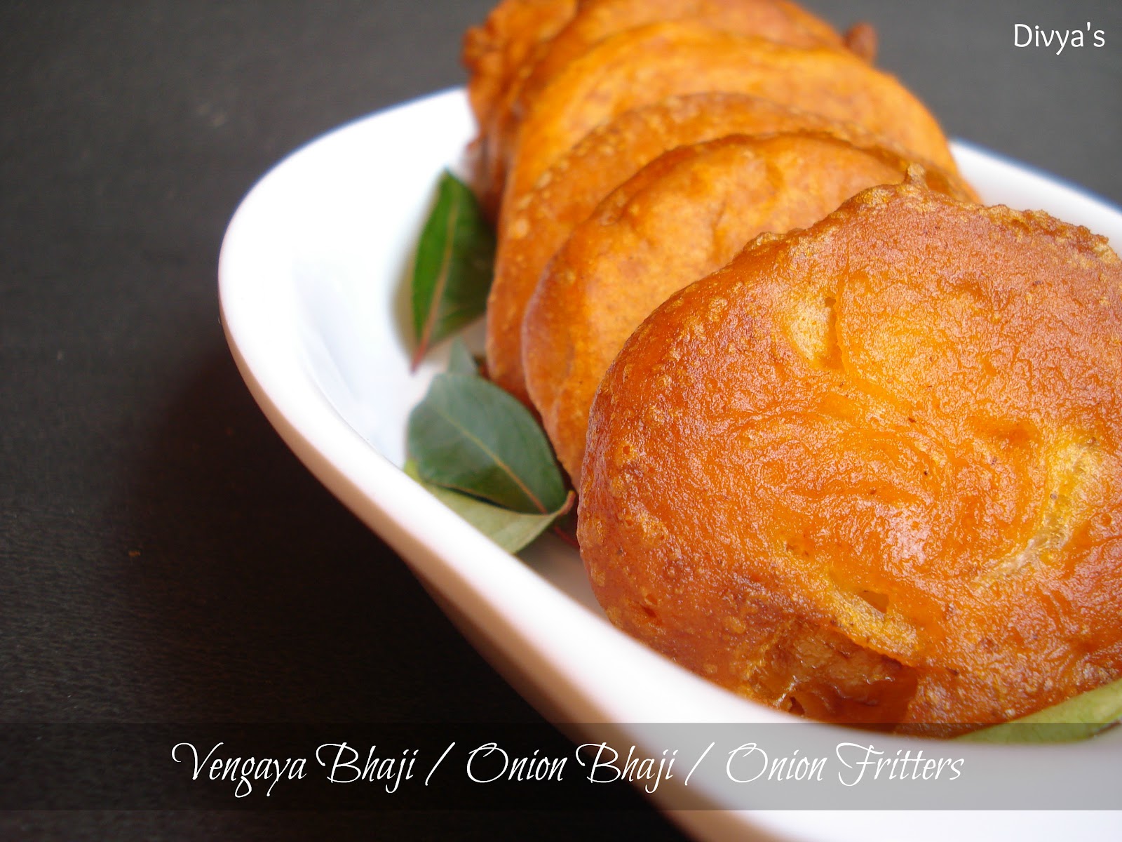 Vengaya Bhaji Onion Bhaji Onion Fritters South Indian Style Onion