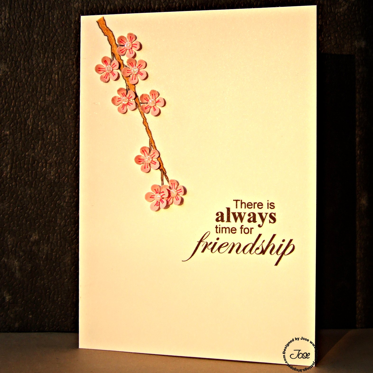 Jose's Jottings Friendship card