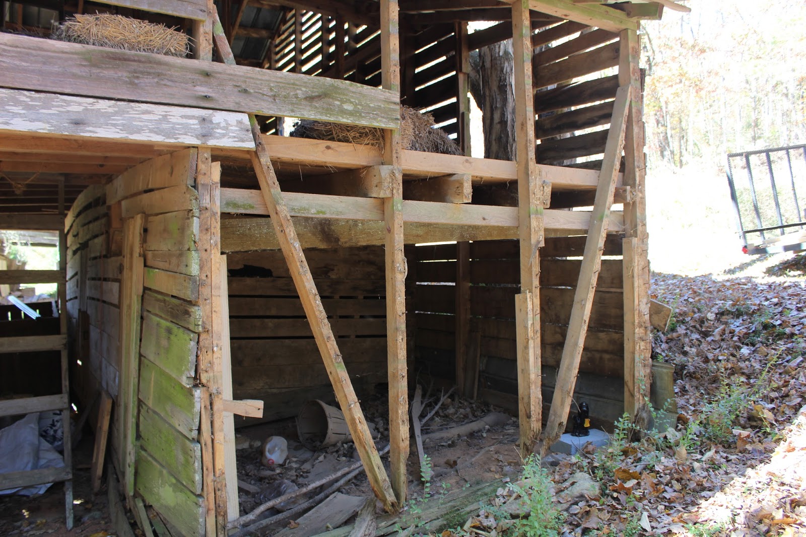 Sweet Summer Farm Fixing up our old barn