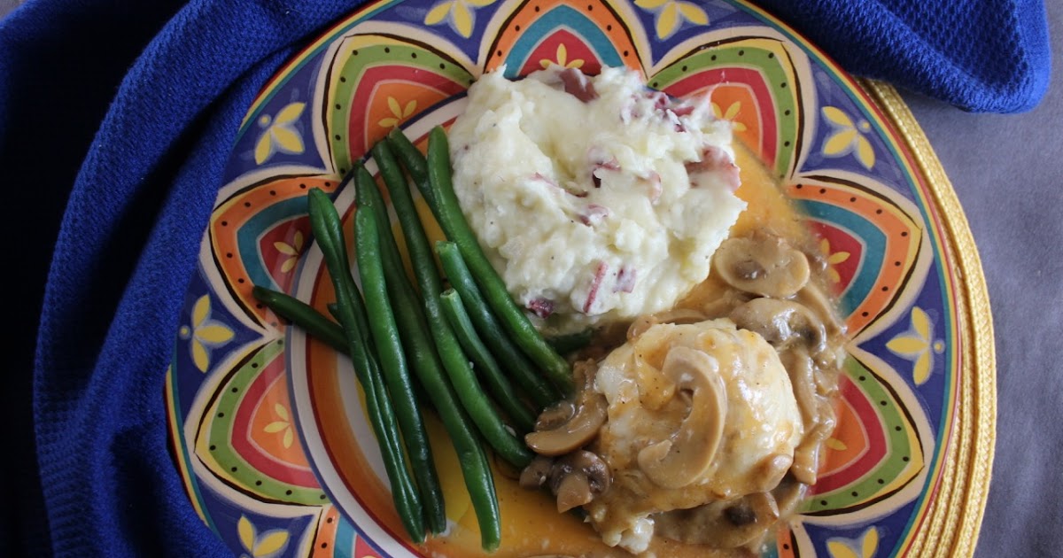 Haddock with Mushroom Bisque Sauce