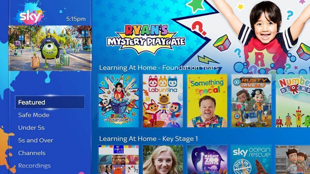 NickALive! Sky launches 'Learning From Home' collections on Sky Kids