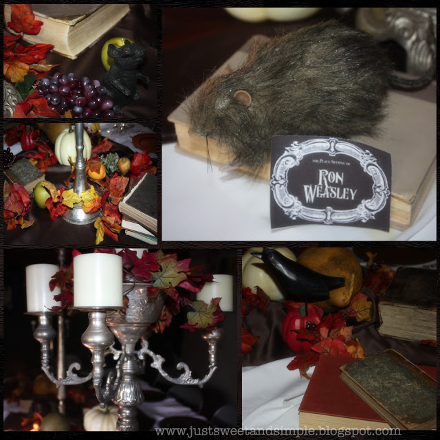 just Sweet and Simple Harry Potter Mystery Dinner Party Printables