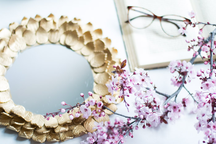 Espejo pasta modelar diy