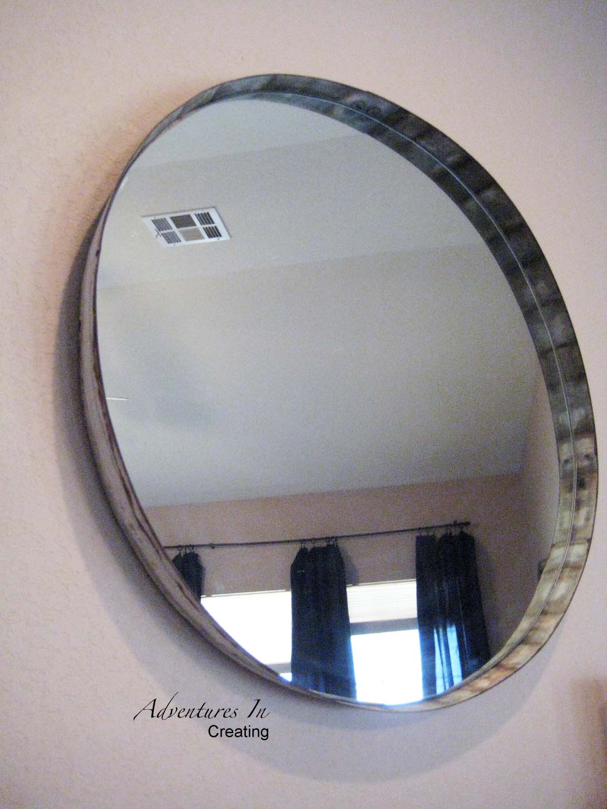 Adventures In Creating DIY Salvaged Mirror