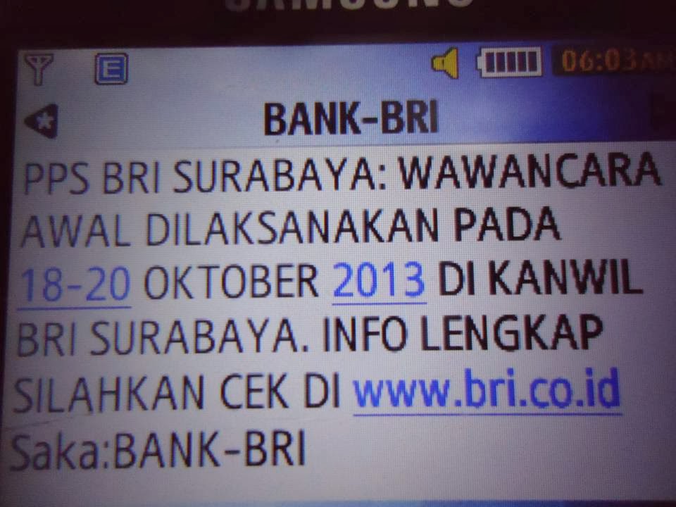 Layanan Online Banking Bank BRI