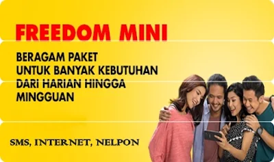 Daftar Paket Freedom Mini Indosat Ooredoo