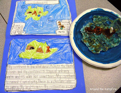 Landforms creative writing project