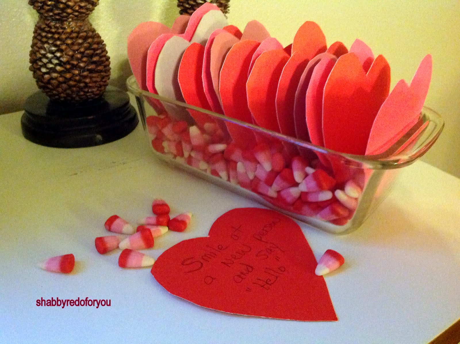 Valentine DIYi heart deeds for family to share the love