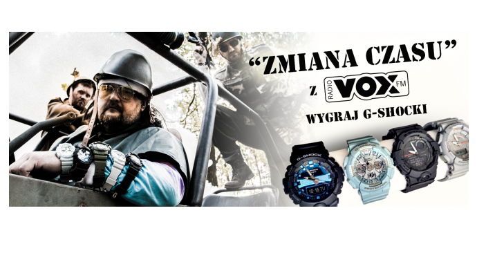 Wygraj 1 z 25 zegarków G-SHOCK Konkurs