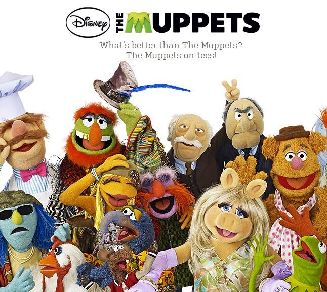 The Blot Says...: Disney x Threadless The Muppets T-Shirt Collection