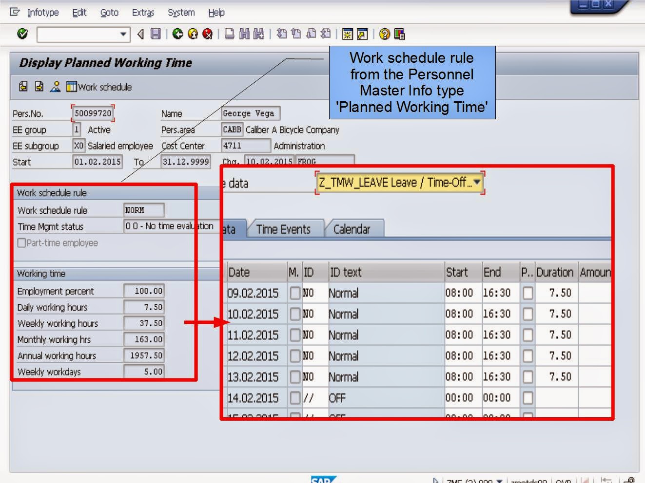 青蛙SAP分享 Froggy's SAP sharing SAP HCM Time Management Recording Time