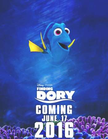 Poster Of Finding Dory 2016 English 700MB HDTS x264 Free Download Watch Online Worldfree4u