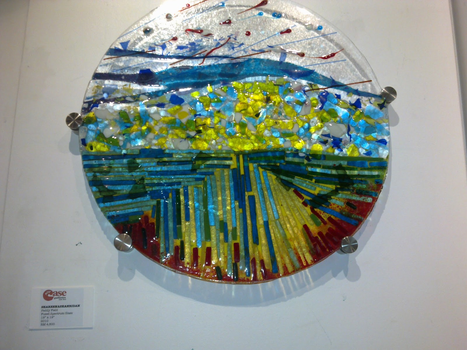 Pretty Simply Normal Glass Art at the Art Case Galleries