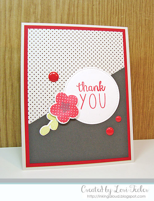 Inking Aloud Petals 'n Posies Thank You