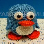 patron gratis pingüino amigurumi | free pattern amigurumi penguin