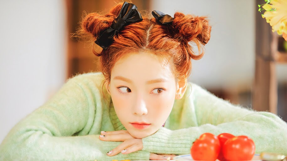 Taeyeon, Happy, Cute, Girl, 4K, #4.2798